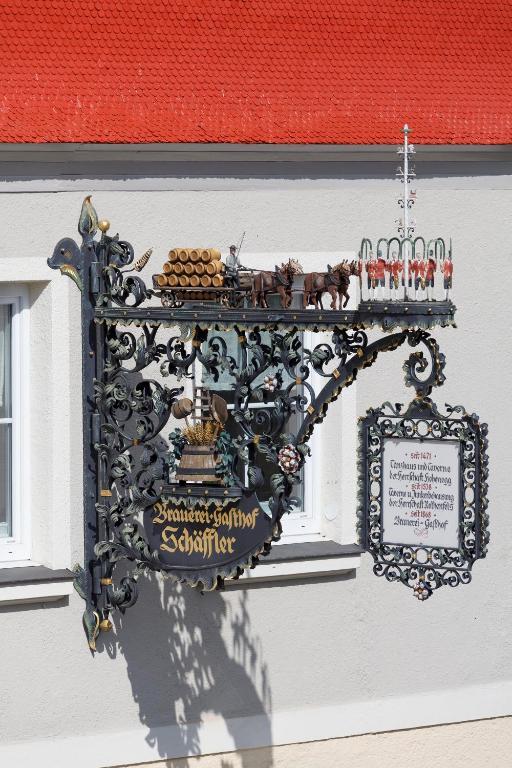 Brauereigasthof Schaeffler มิสเซน-วิลฮามส์ ภายนอก รูปภาพ
